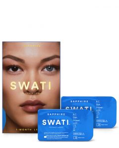 SWATI Cosmetics Coloured Lenses Sapphire, 1 md.